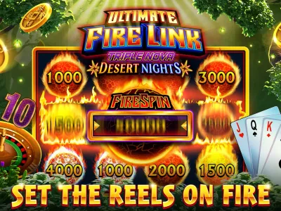 Available slots menu